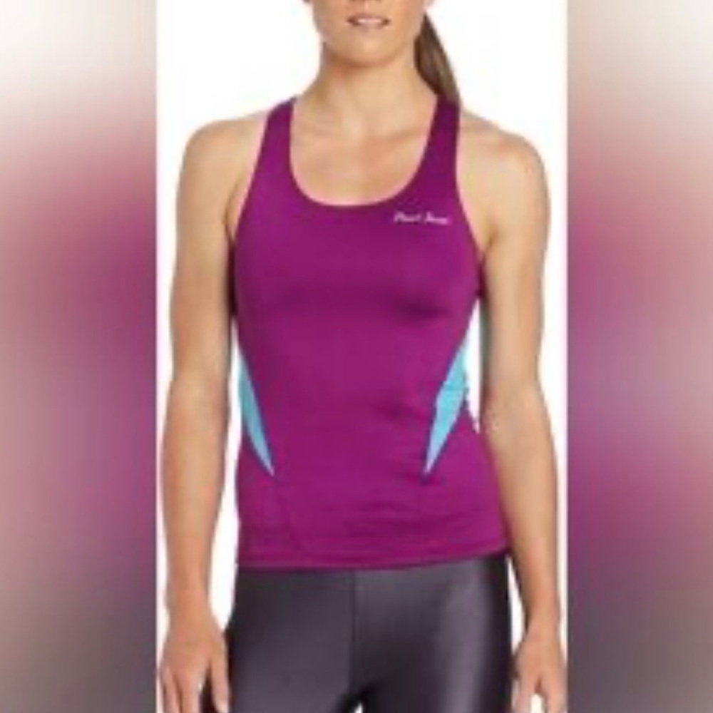 Pearl Izumi Women's Elite Infinity Sport Racerback Tank Top SZ Large in Purple